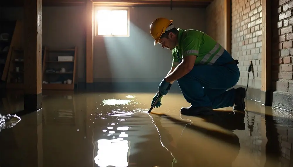Professional water damage restoration services in Monroeville, NJ